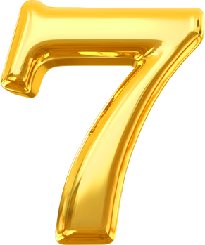 Number 7 Gold 